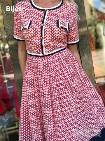 Дамска рокля (размер С), снимка 3 - Рокли - 34689728