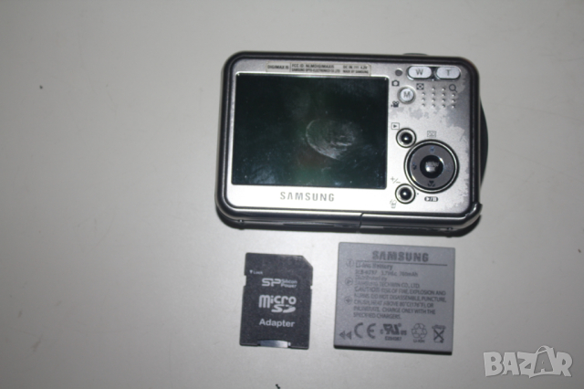 дигитален фотоапарат samsung digimax i5+аксесоари+зарядно=25лв, снимка 3 - Фотоапарати - 44863309