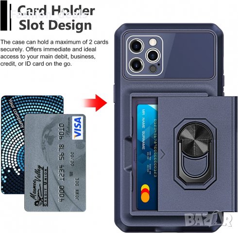 Нов Калъф Кейс Гръб за защита телефон iPhone 14 Pro Max със стойка Айфон, снимка 6 - Калъфи, кейсове - 38307390