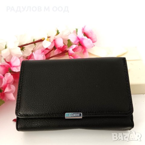 Дамско кожено портмоне с два външни монетника Saralyn, различни цветове, снимка 9 - Портфейли, портмонета - 43337962