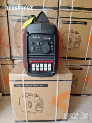 2,0 KW - Инверторен Генератор за ток - бензинов - ТОП ЦЕНА - Агрегат за Ток, снимка 2 - Други машини и части - 12598008