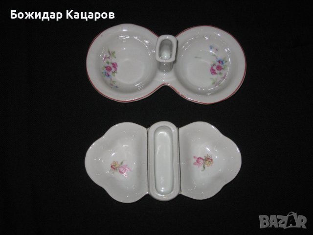Стар български порцелан. Маркирани.  Цена - 5 евро, за брой.  Пращам по Еконт. За София, може и лич, снимка 2 - Антикварни и старинни предмети - 44083482