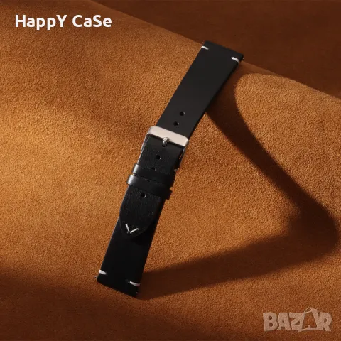 WAX Кожена каишка за Huawei Watch/Samsung/Xiaomi/Garmin/Apple/Amazfit, снимка 9 - Каишки за часовници - 50047869