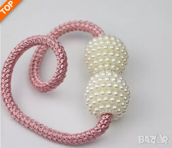 Декоративна магнитна скоба за завеса