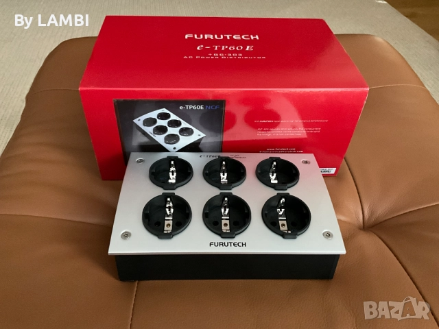 Furutech e-TP60E NCF (R) power strip Schuko 6-way, снимка 3 - Други - 51521744