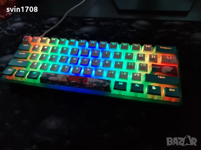 Нова механична клавиатура 60%, снимка 5 - Клавиатури и мишки - 47726966