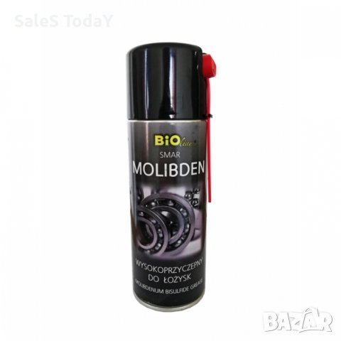 Спрей с течна грес, високотемпературна грес, черен