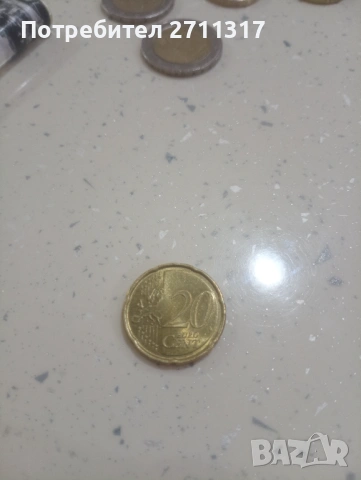 Евро монети , снимка 6 - Нумизматика и бонистика - 53119877
