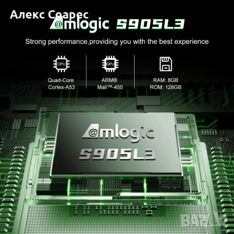 ТВ БОКС Set-top Box S905L3 Android 15.0 TV Box 8GB 128GB, снимка 2 - Плейъри, домашно кино, прожектори - 53521324