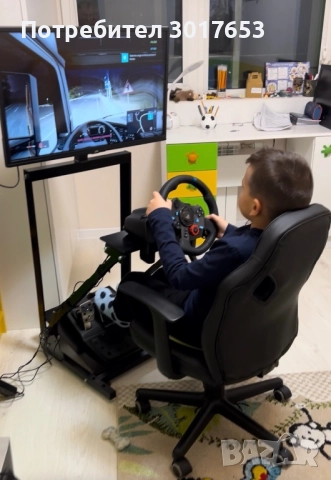 Волан със стойка Logitech g29, снимка 3 - Аксесоари - 52976879