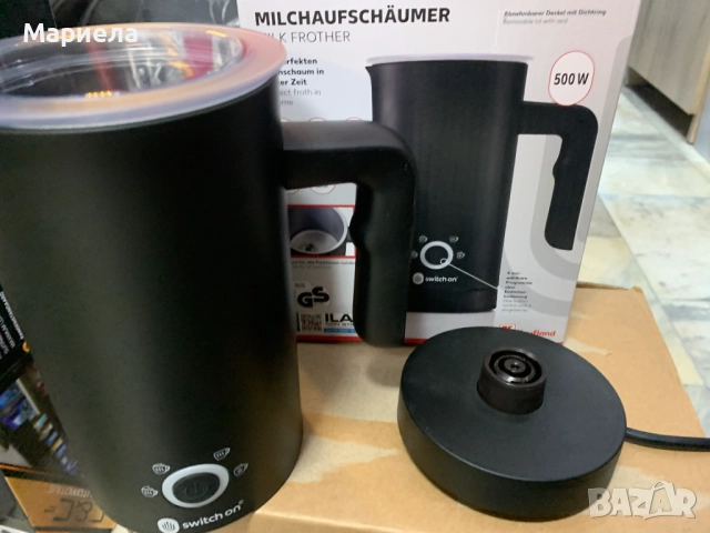 Уред за млечна пяна 500W , 300 мл., снимка 12 - Други стоки за дома - 52706082