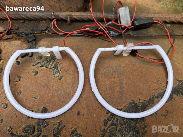LED SMD ангелски очи за BMW E46 Coupe/Cabrio (1999-2003), снимка 3 - Части - 52606555