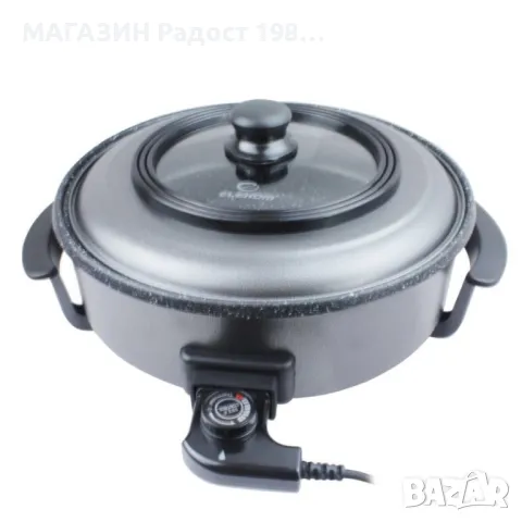 Електрически тиган Elekom EK 2008 M,с мраморно покритие 