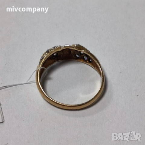 Златен пръстен 2.12гр., снимка 3 - Пръстени - 52692300