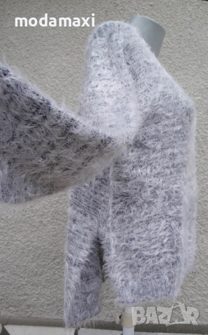 3XL Нов  пухкав пуловер Janina, снимка 4 - Блузи с дълъг ръкав и пуловери - 52241872