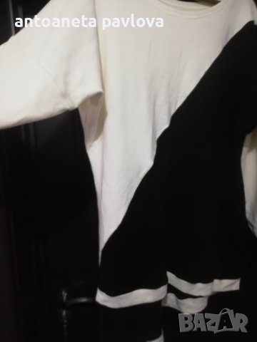 Асиметричен  пуловер, снимка 3 - Блузи с дълъг ръкав и пуловери - 43046616