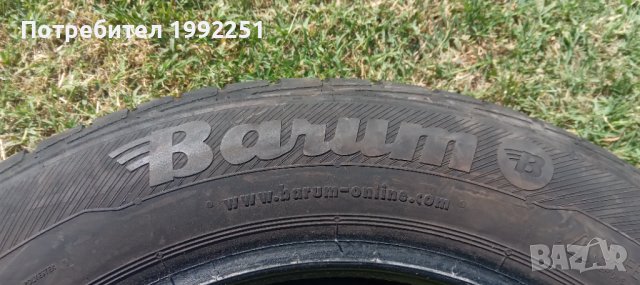 4бр летни гуми Barum Bravuris2. 195/60R15. DOT 0813. 6mm дълбочина на шарката. Внос от Германия. Цен, снимка 4 - Гуми и джанти - 37167703