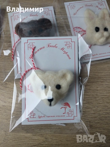 Мартеници ръчна изработка - различни мотиви , снимка 4 - Други - 53481057