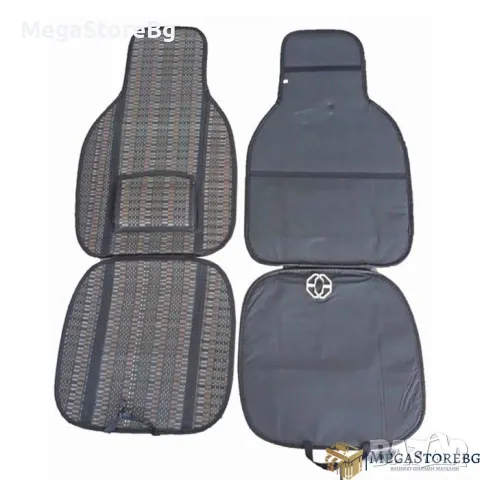 Калъфи, подложки, масажори за предни седалки тип бамбук 2бр. - 17000