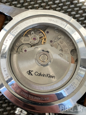 Calvin Klein ETA 7750 Valjoux Limited Edition, снимка 4 - Мъжки - 44866836