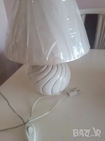 Порцеланова нощна лампа , снимка 4 - Настолни лампи - 50045413