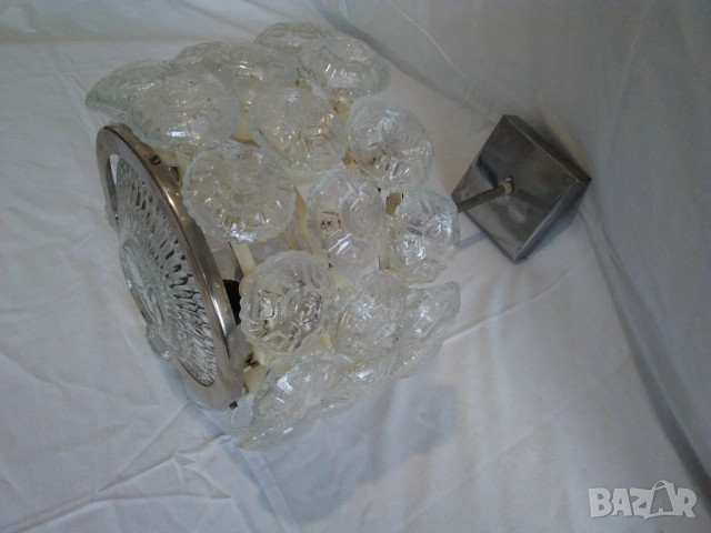 Продавам полилей в комплект с два аплика, снимка 3 - Лампиони - 53518066