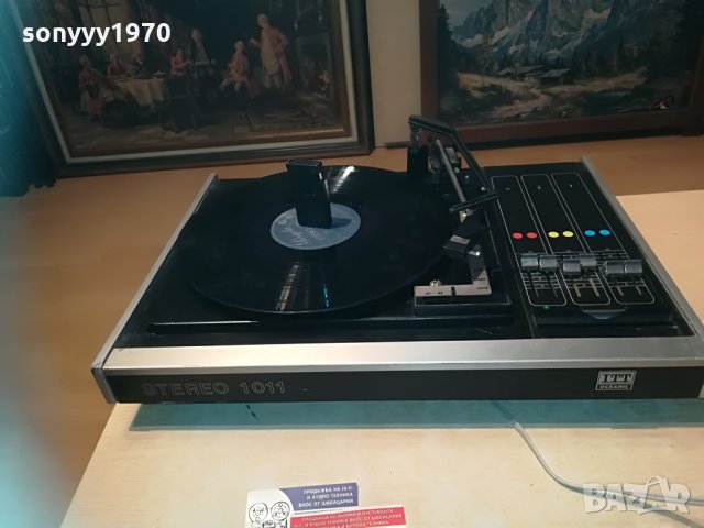 itt oceanic stereo 1011 внос france 2005210909, снимка 4 - Грамофони - 32938415