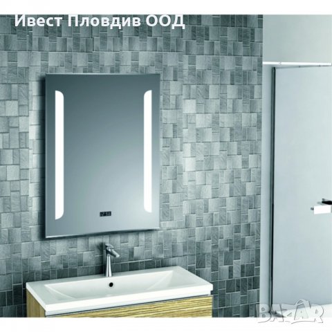 Огледало за баня с вградено LED осветление и “Touch screen” , снимка 3 - Огледала - 27505742
