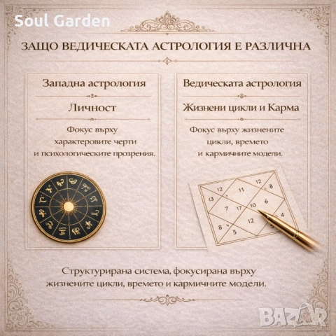 Кармичен анализ по Ведическа астрология (Джйотиш), Персонален път, тайминг и житейска стратегия, снимка 4 - Друго ясновидство - 53589978