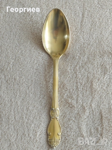 Посребрени мелхиорени лъжици ,вилици за супа от СССР , снимка 11 - Прибори за хранене, готвене и сервиране - 43199619