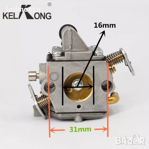 Карбуратор за STIHL MS170 MS180 MS 170 180 017 018 моторен трион ZAMA, снимка 2 - Други инструменти - 38190075