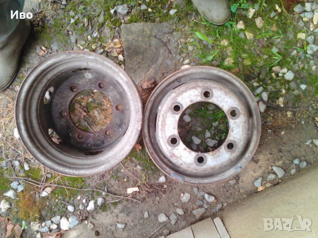 Стоманени джанти за Всякакви Бусове от 12" до 16цола, Единични и Двойни задни гуми. , снимка 11 - Гуми и джанти - 27588660