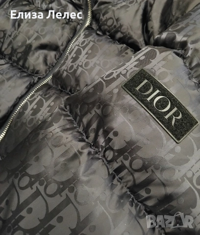 Dior Homme мъжко яке с гъши пух размер 52, снимка 11 - Якета - 53288466