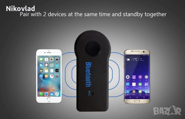 3.5MM Jack AUX Audio MP3 Bluetooth Receiver , снимка 3 - Други - 27353013