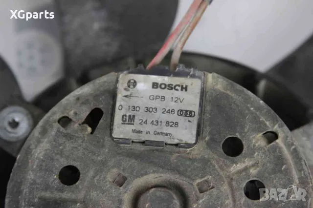 Перка охлаждане за Opel Zafira A 2.0DTI 101 к.с. (1999-2005) 0130303246, снимка 3 - Части - 49109593