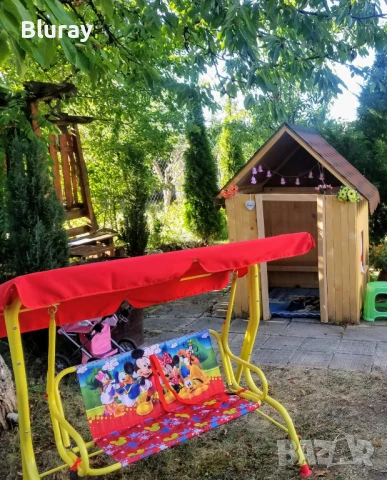 Disney Mickey Mouse - Детска градинска люлка Мики Маус