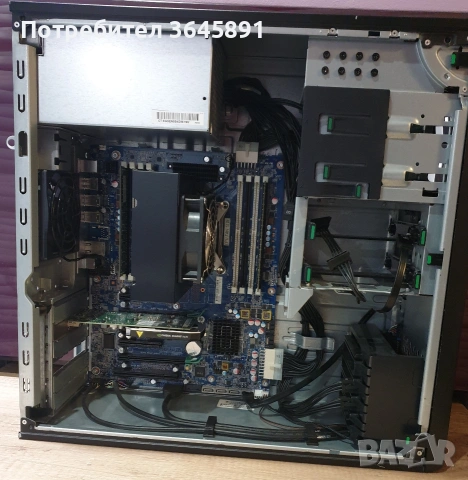 HP Z440 Xeon E5-1650 v4 работна станция Workstation, снимка 2 - Работни компютри - 53250930