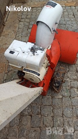 Бензинов снегорин Gilson 8 k.s, снимка 2 - Градинска техника - 43483319