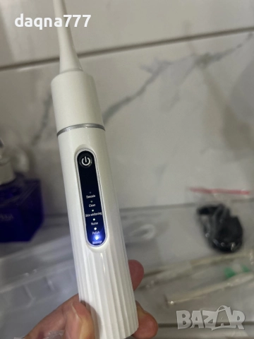 Висококачествен почистващ апарат за зъбна плака домашна употреба и четка за зъби комплект, снимка 14 - Други - 52253394