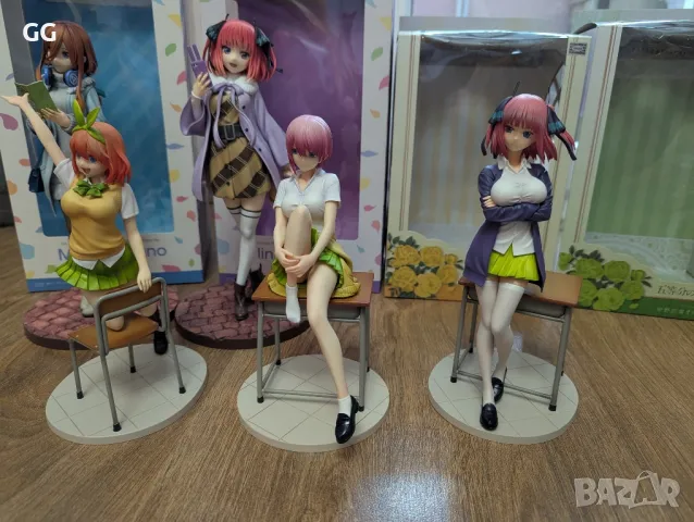 The quintessential quintuplets - аниме фигурки, снимка 5 - Колекции - 50417666