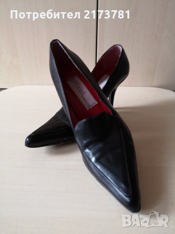 Дамски обувки на висок ток от естествена кожа , снимка 7 - Дамски елегантни обувки - 33196170