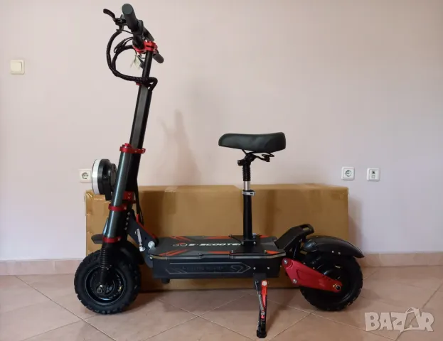 Електрически скутер/тротинетка със седалка BOYUEDA S5 6000W 38AH, снимка 9 - Други спортове - 49588922