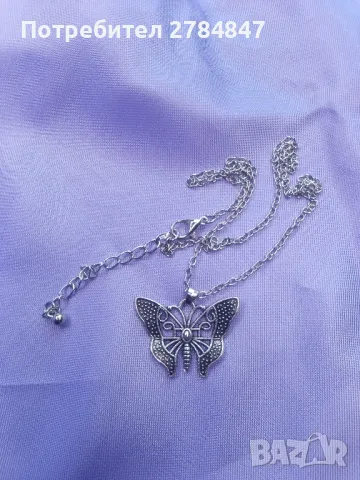 Комплект колие и обици , снимка 7 - Бижутерийни комплекти - 49972311