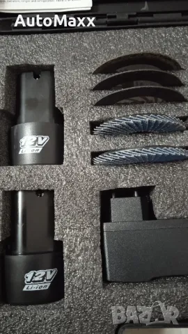 Малък безчетков ъглошлайф на 12V, снимка 3 - Винтоверти - 48203282