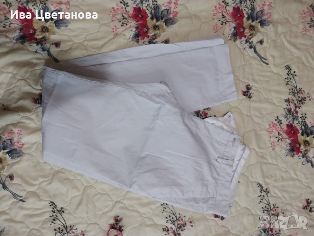 Мъжки бял панталон , снимка 4 - Панталони - 43634064