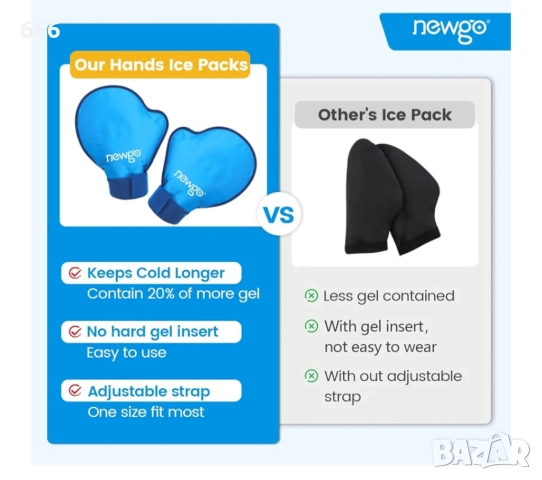 Ръкавици за гореща и студена терапия, снимка 5 - Ръкавици - 52873237