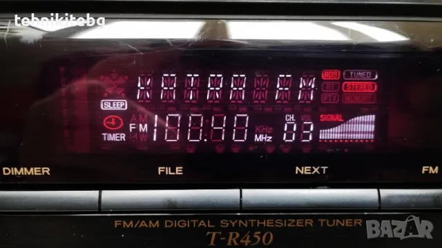 ⭐⭐⭐ TEAC T-R450 ⭐⭐⭐ Качествен и красив тунер с RDS/RT/PTY и 40 станции памет, снимка 4 - Други - 48458930