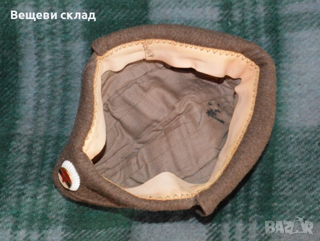 Шаячно офицерско кепе от зимна военна униформа №57, снимка 3 - Антикварни и старинни предмети - 52212873