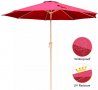 Плажен чадър / Градински Чадър с чупещо се рамо F900A02, снимка 1