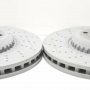 2x НОВ Оригинален Спирчен Диск Mercedes W222 W217 C217 A2224215100 - 370mm, снимка 4